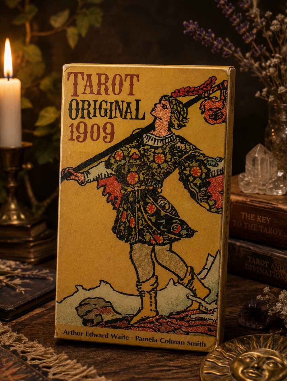 Tarot Original 1909 Rider Waite Smith 78-Card Deck & Guidebook NEW SEALED